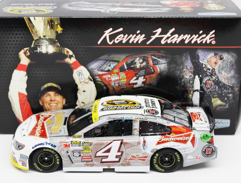 KEVIN HARVICK 2014 BUDWEISER RAW CHAMPIONSHIP CAR 1/24 ACTION