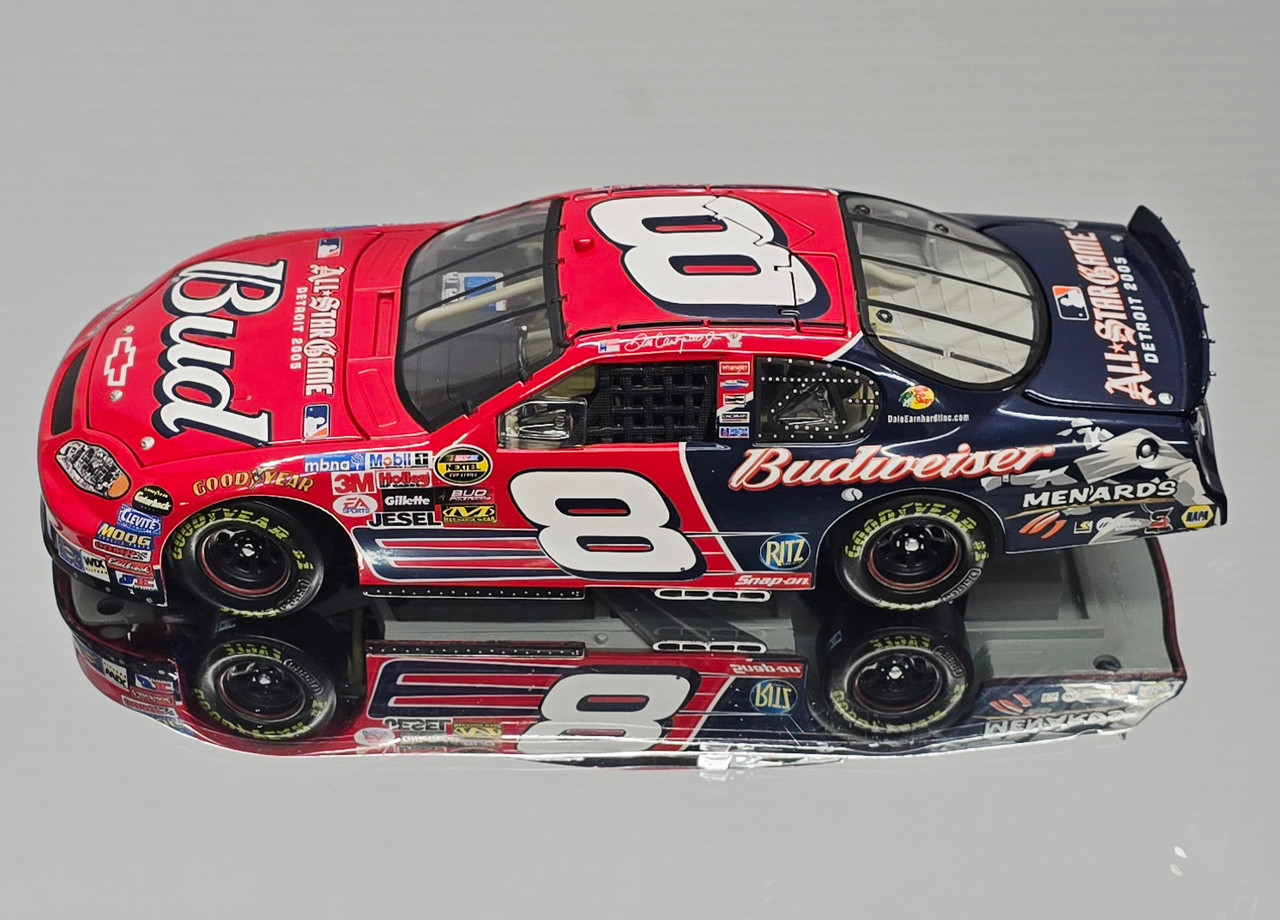 DALE EARNHARDT JR 2005 MLB ALL-STAR BUDWEISER 1/24 ACTION
