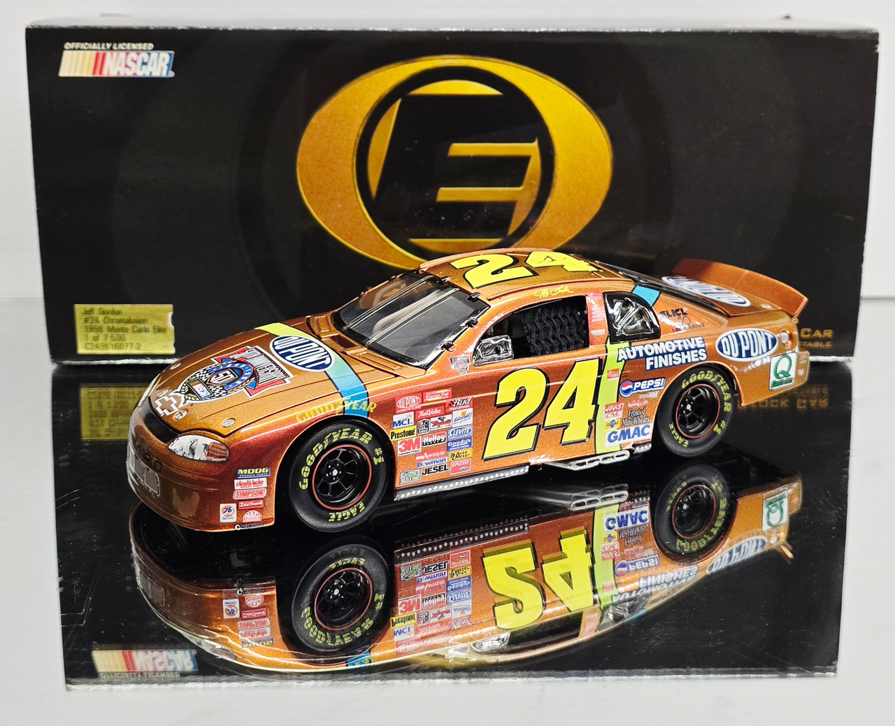 JEFF GORDON 1998 CHROMALUSION 'PUREFIRE PRIZM' 1/24 ELITE DIECAST