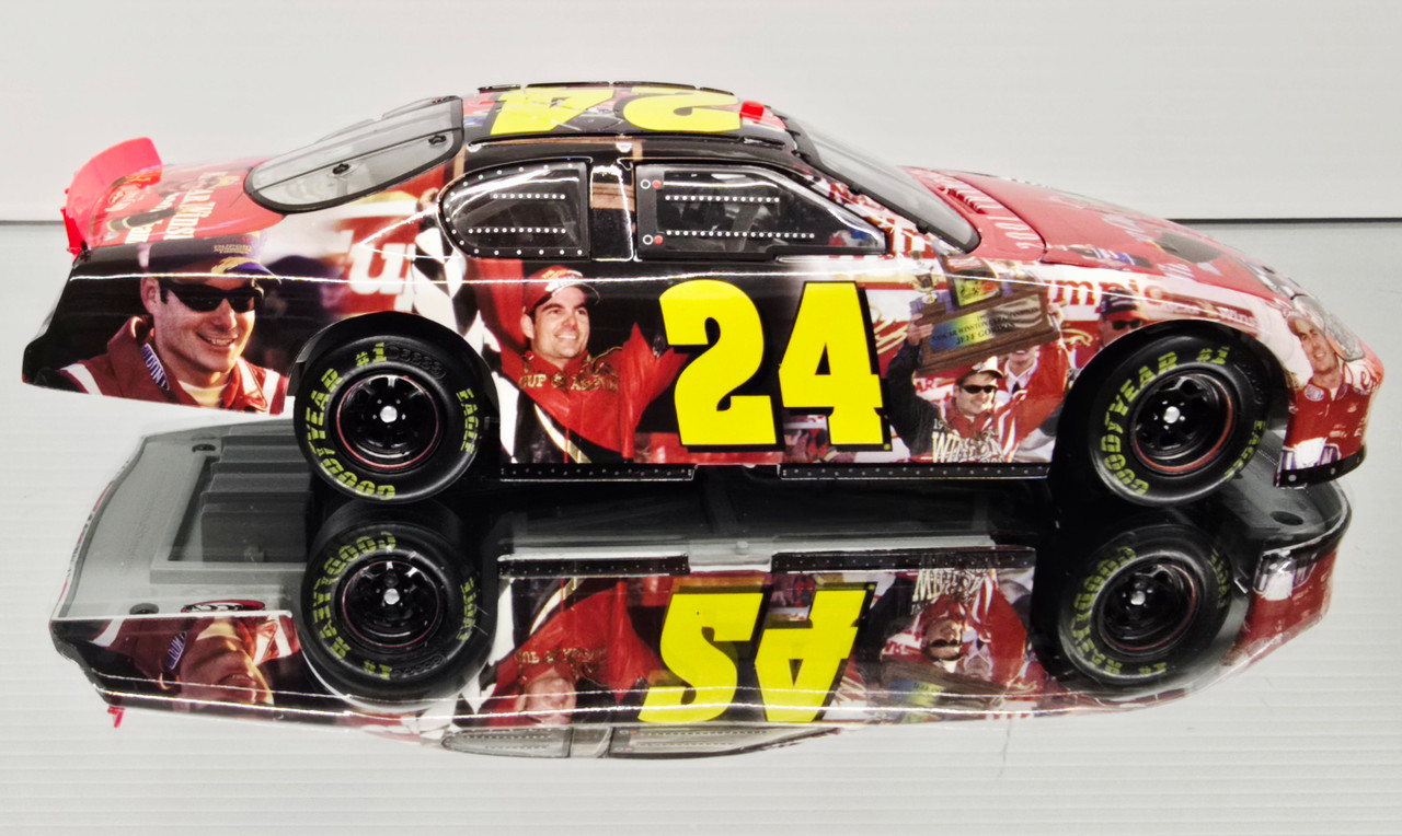 JEFF GORDON 4-TIME NASCAR CHAMPION MILESTONES 1/24 RCCA CLUB