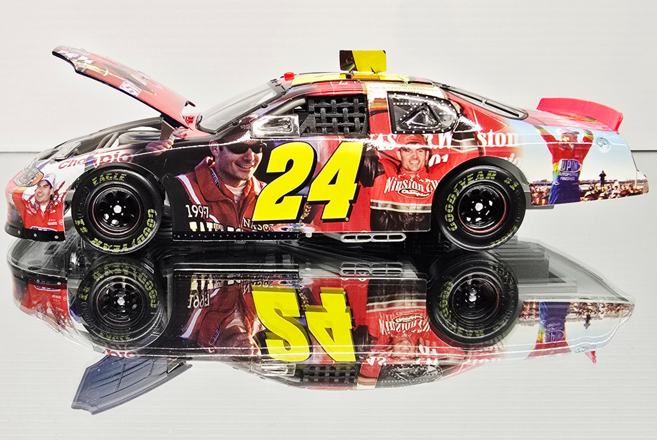 JEFF GORDON 4-TIME NASCAR CHAMPION MILESTONES 1/24 RCCA CLUB