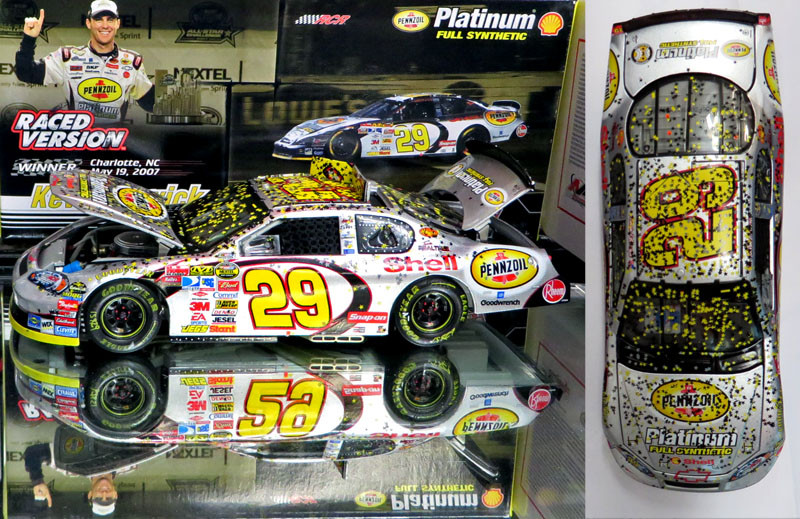 KEVIN HARVICK 2007 ALL-STAR PENNZOIL PLATINUM RACED VERSION 1/24