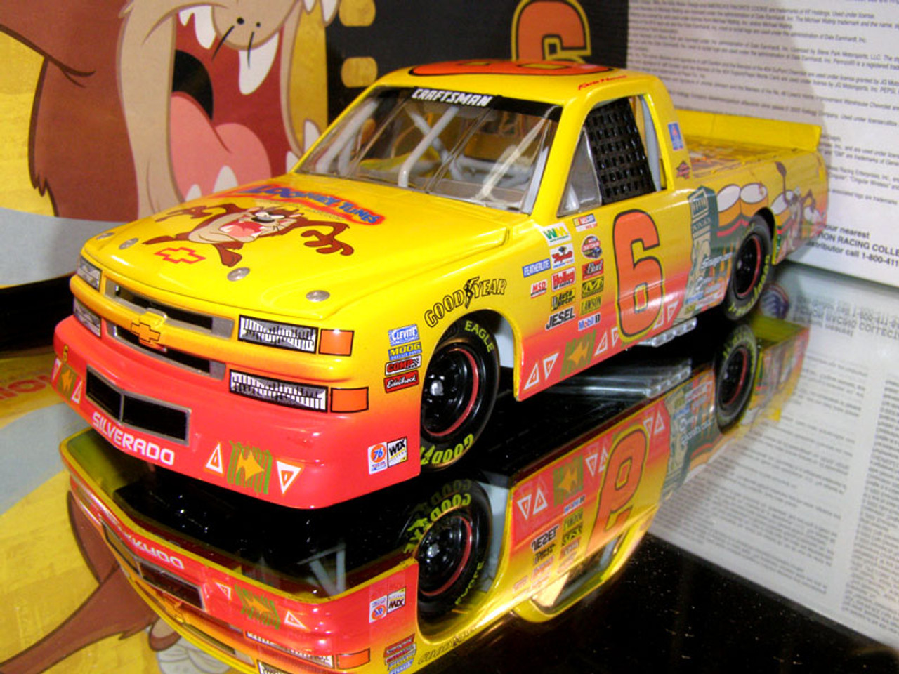 ミニカー NASCAR 2003 Chevy Race Truck 1/24 Action Nascar #30 Steve Park AOL GM Card 2003 Chevy Monte