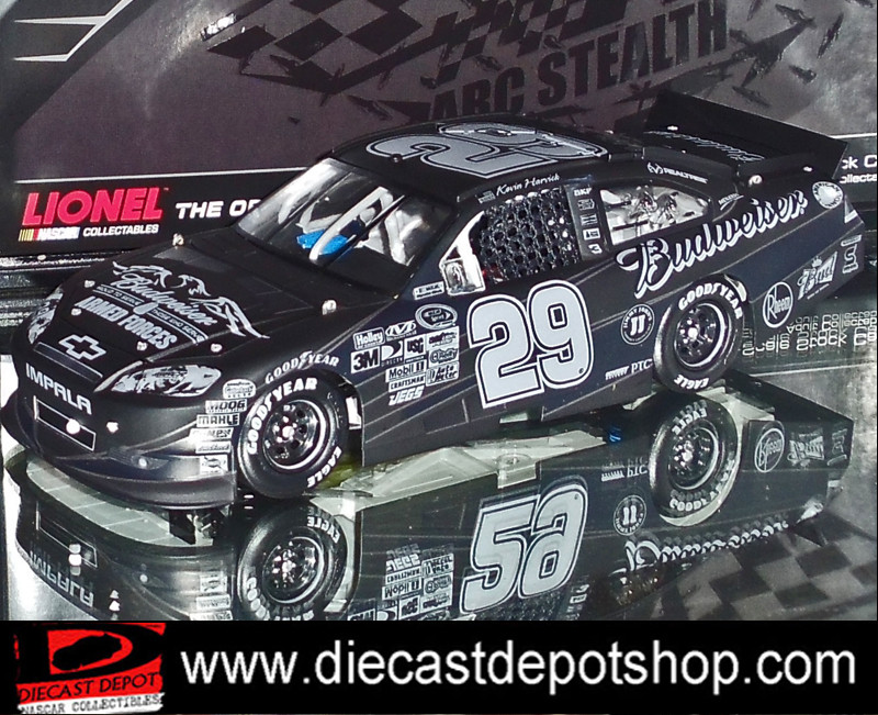 KEVIN HARVICK 2011 STEALTH SERIES MILITARY BUDWEISER 1/24 ACTION