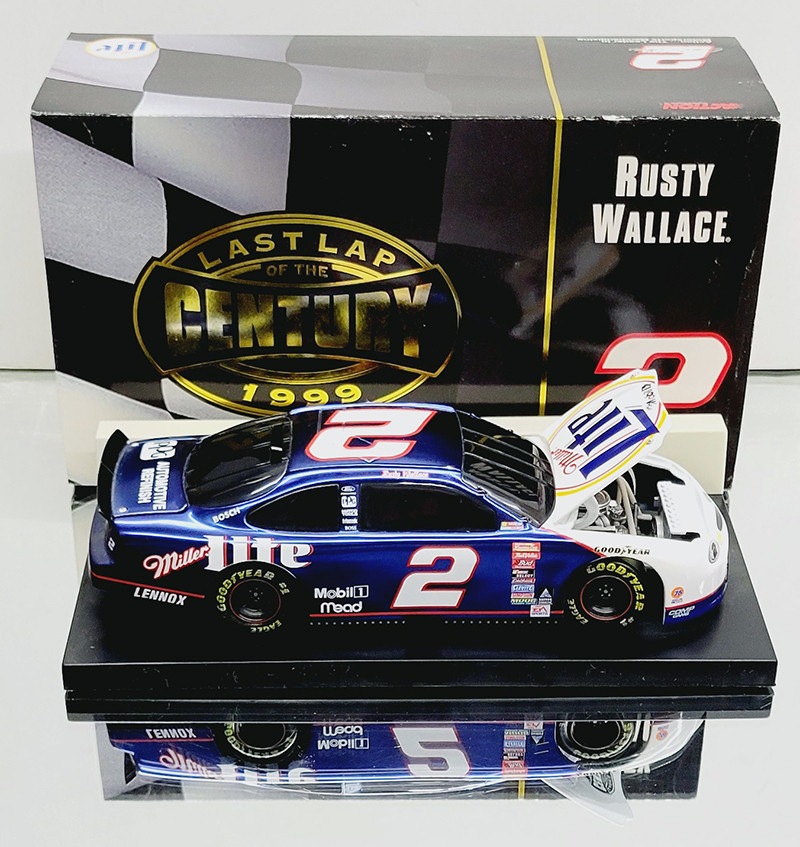 RUSTY WALLACE 1999 LAST LAP OF THE CENTURY 1/24 ACTION BWB DIECAST