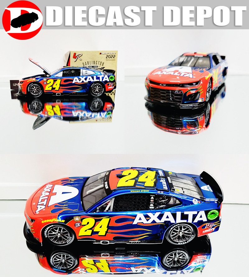 WILLIAM BYRON 2022 DARLINGTON RETRO AXALTA (JEFF GORDON THROWBACK