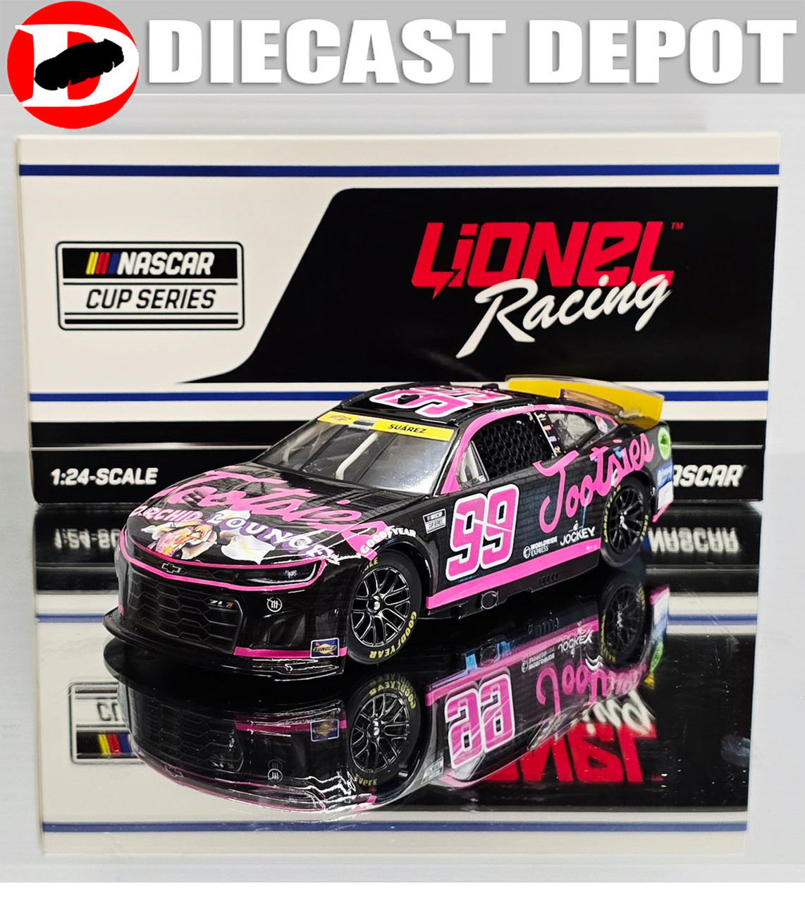 DANIEL SUAREZ 2024 TOOTSIES PINK 1/24 ARC DIECAST