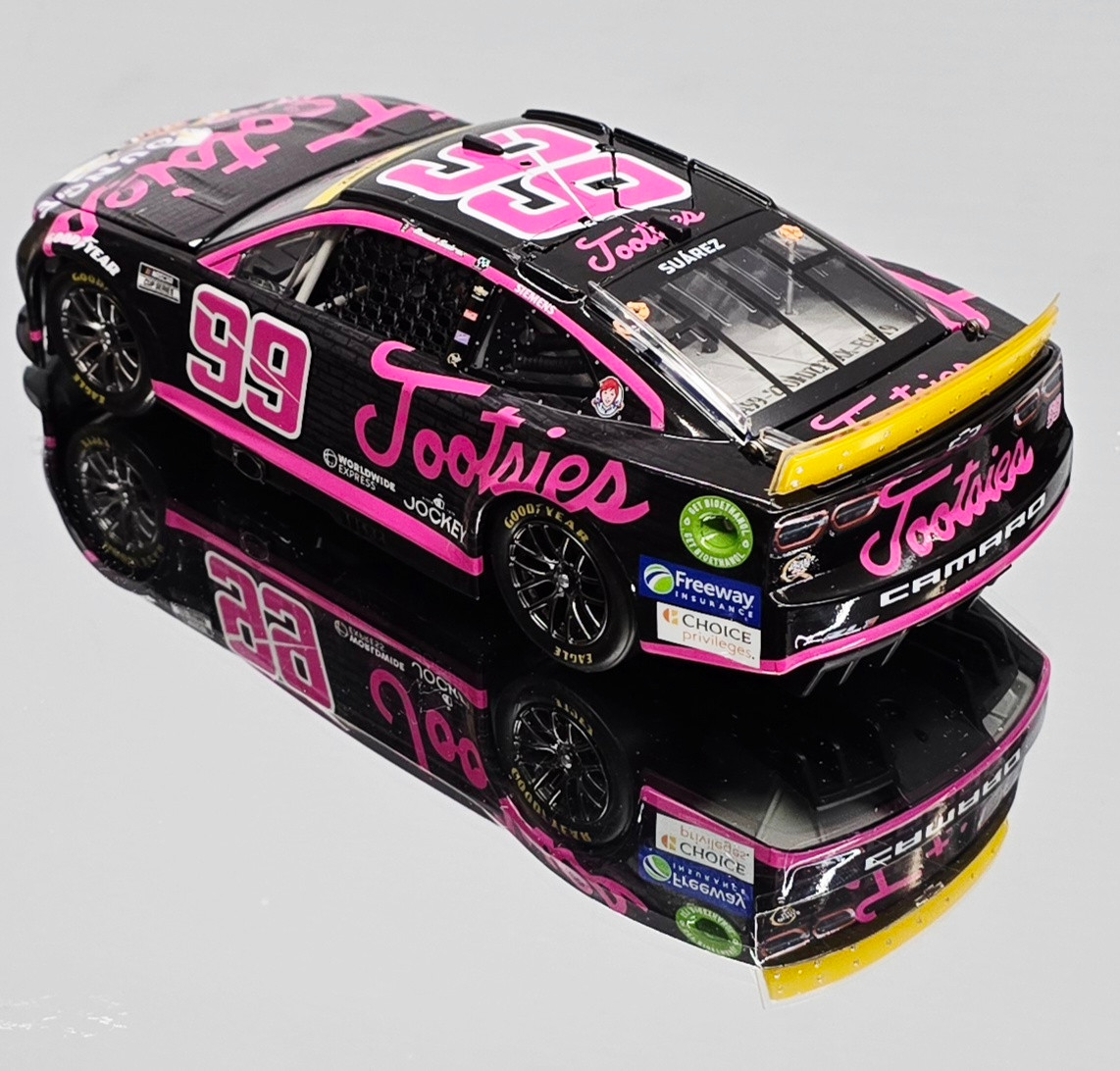 DANIEL SUAREZ 2024 TOOTSIES PINK 1/24 ELITE DIECAST