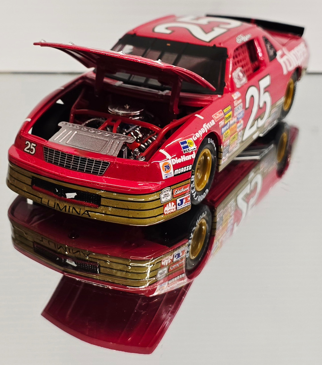 KEN SCHRADER 1989 CHARLOTTE WIN FOLGERS 1/24 ARC DIECAST