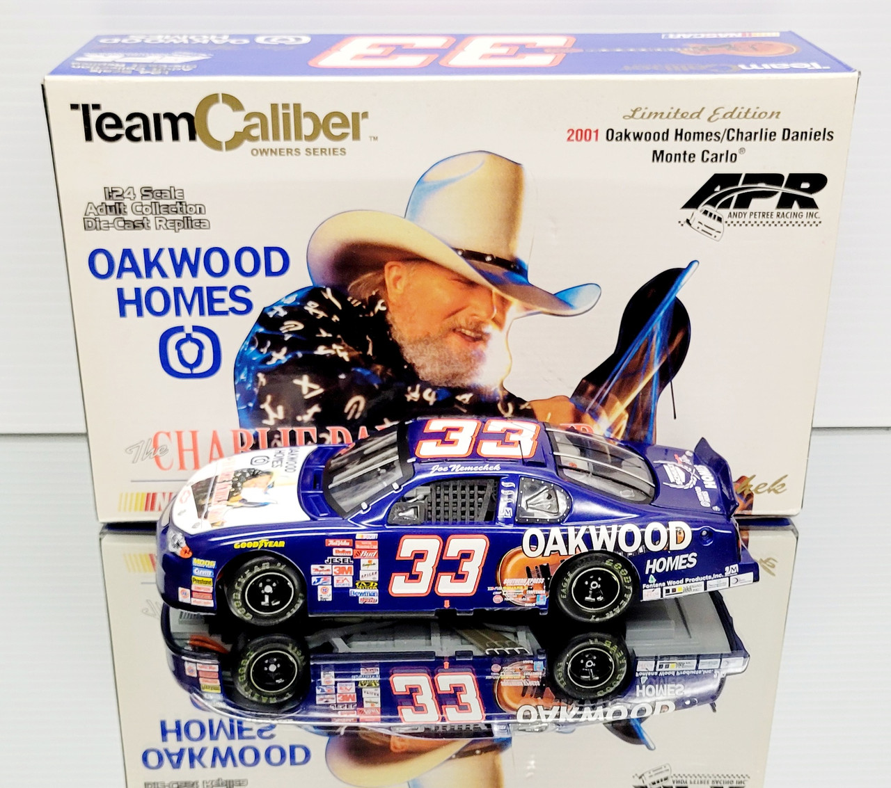 JOE NEMECHEK 2001 CHARLIE DANIELS BAND 1/24 TEAM CALIBER OWNER'S