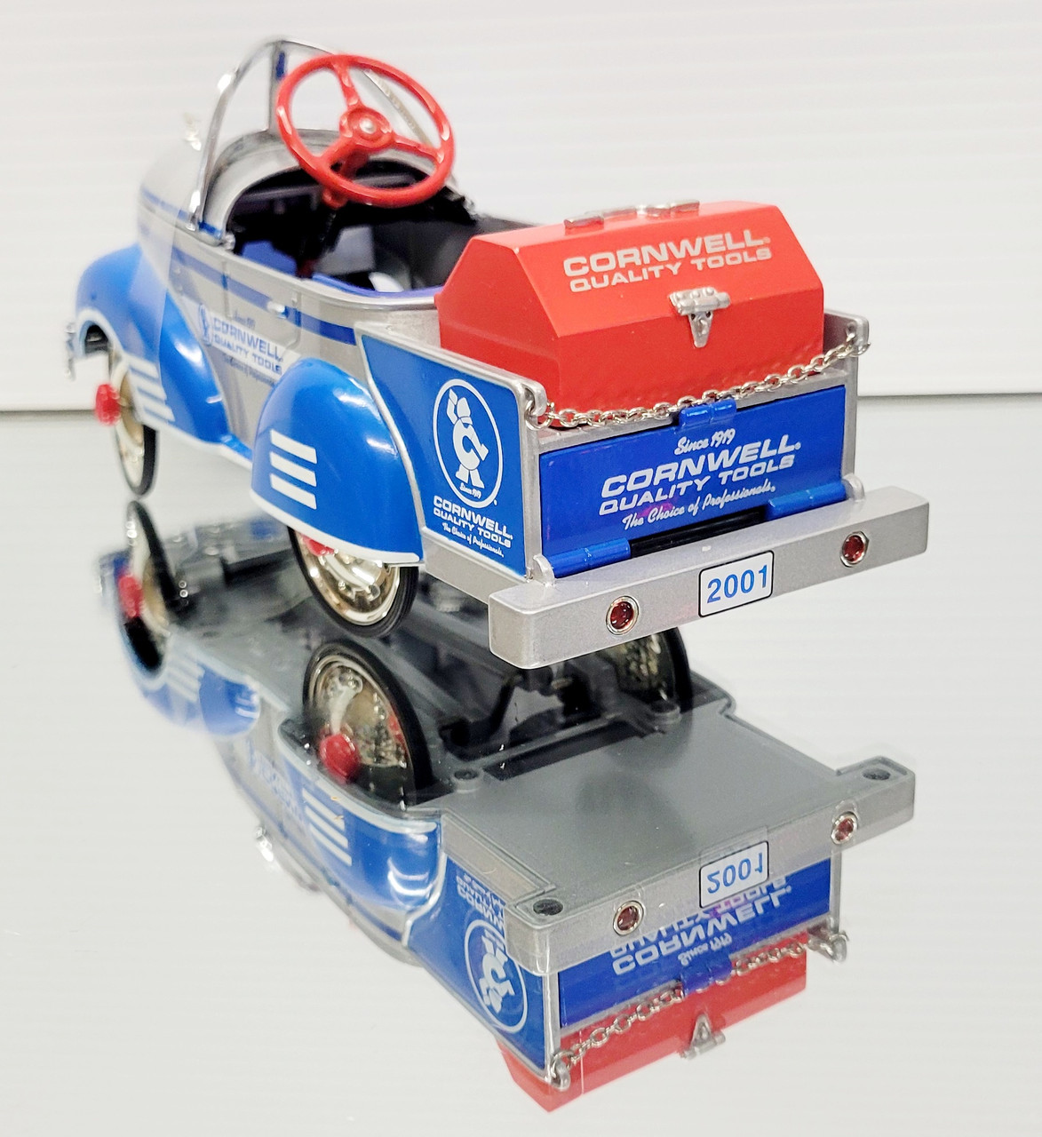 ミニカー snap-on 1940GENDRON PEDAL CAR HOT ROD 1940 Gendron Red Hot Roadster Hallmark Kiddie Car Classics
