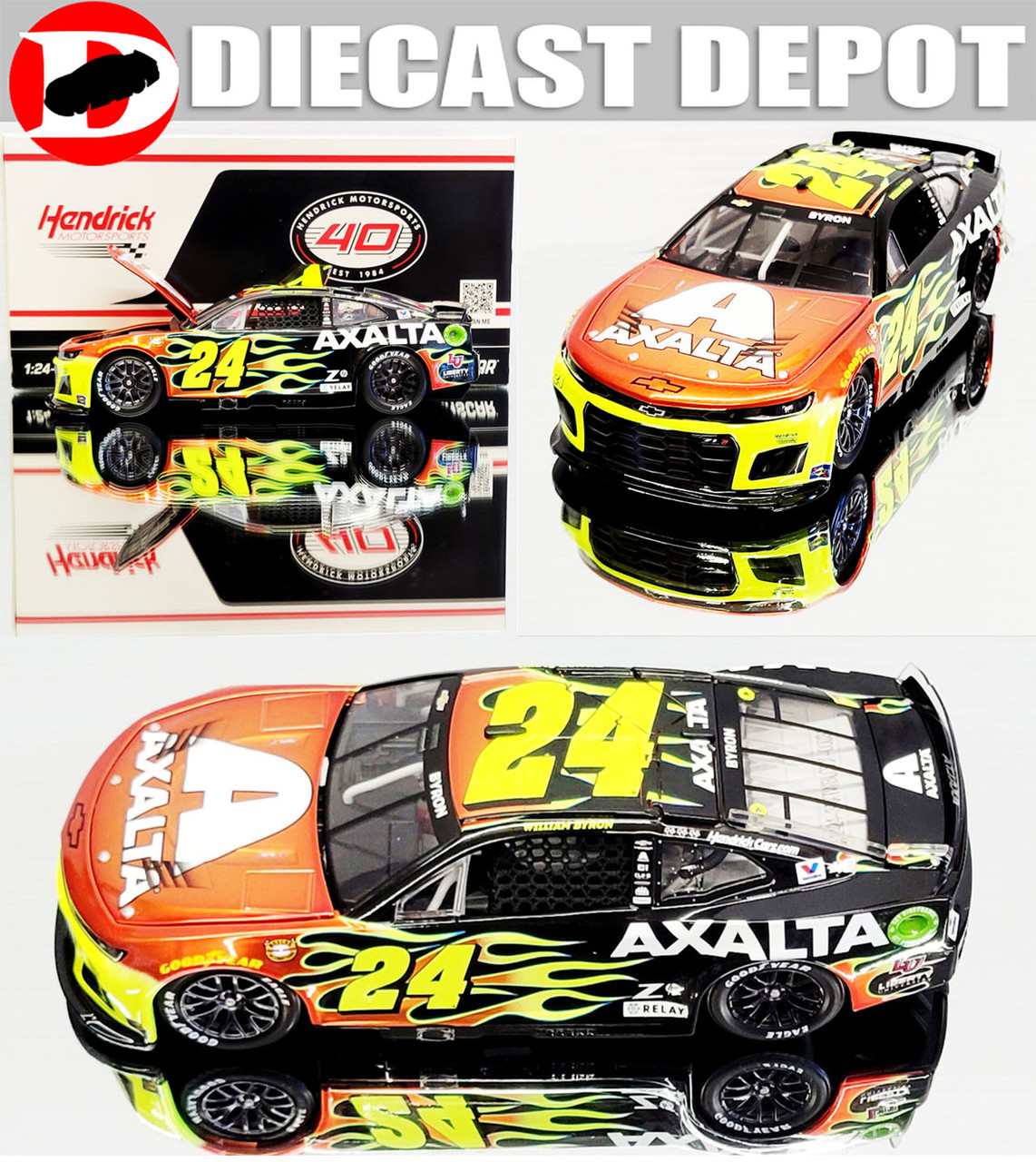 WILLIAM BYRON 2024 DARLINGTON RETRO (JEFF GORDON THROWBACK