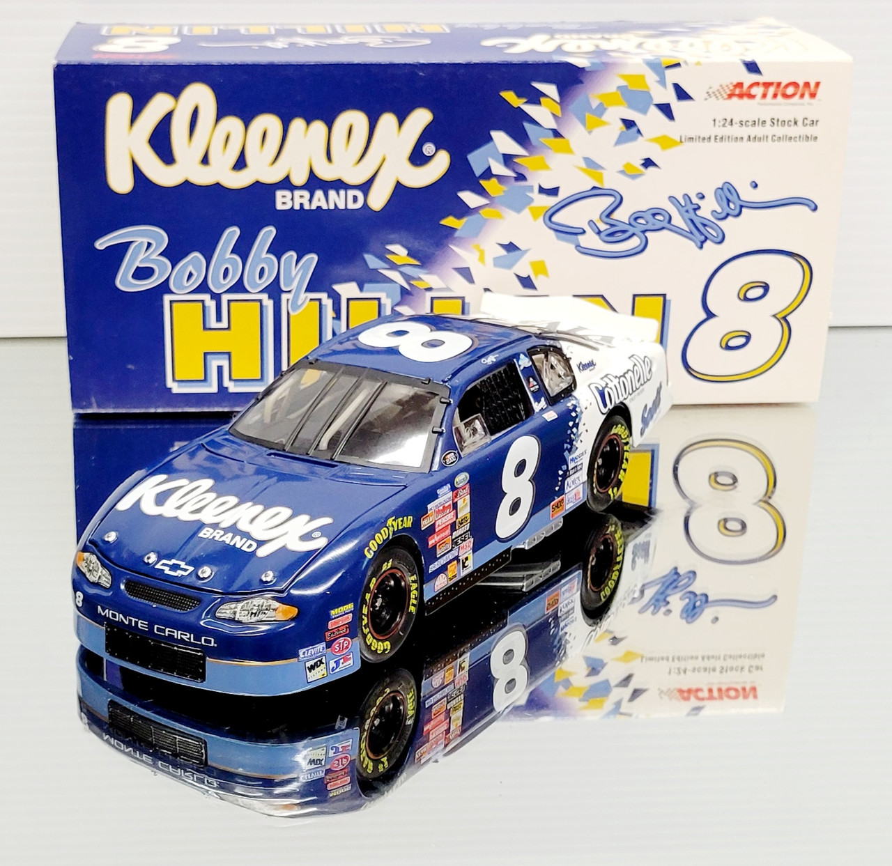 KEVIN HARVICK AC DELCO BUSCH CHAMPION 2001 1/24 ACTION