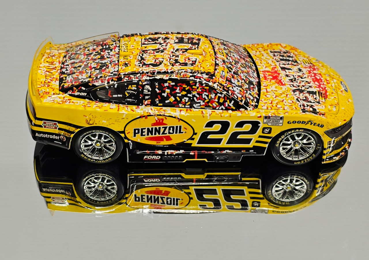 JOEY LOGANO 2024 LAS VEGAS WIN RACED VERSION PENNZOIL 1/24 ARC DIECAST