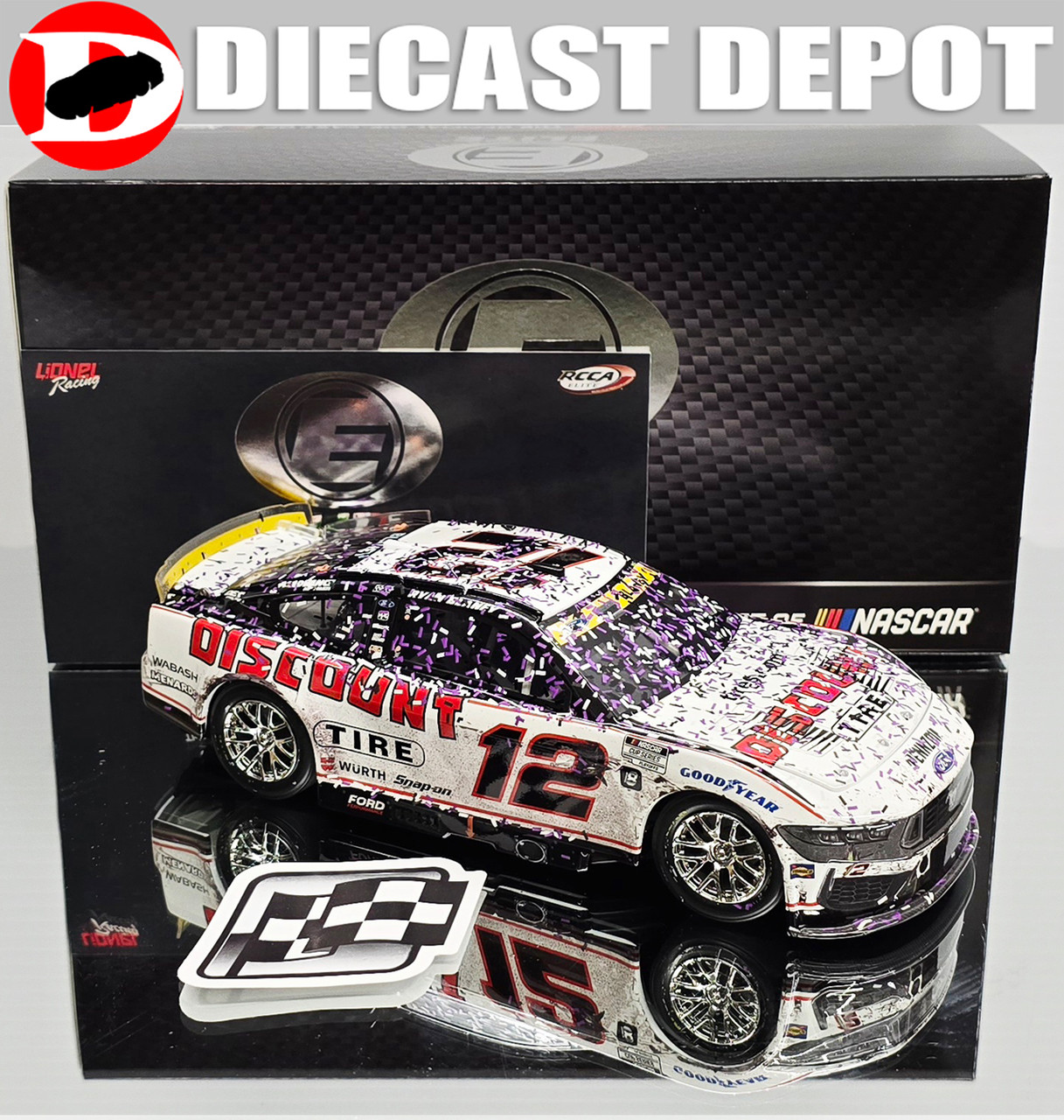 RYAN BLANEY 2024 MARTINSVILLE WIN RACED VERSION 1/24 ELITE DIECAST