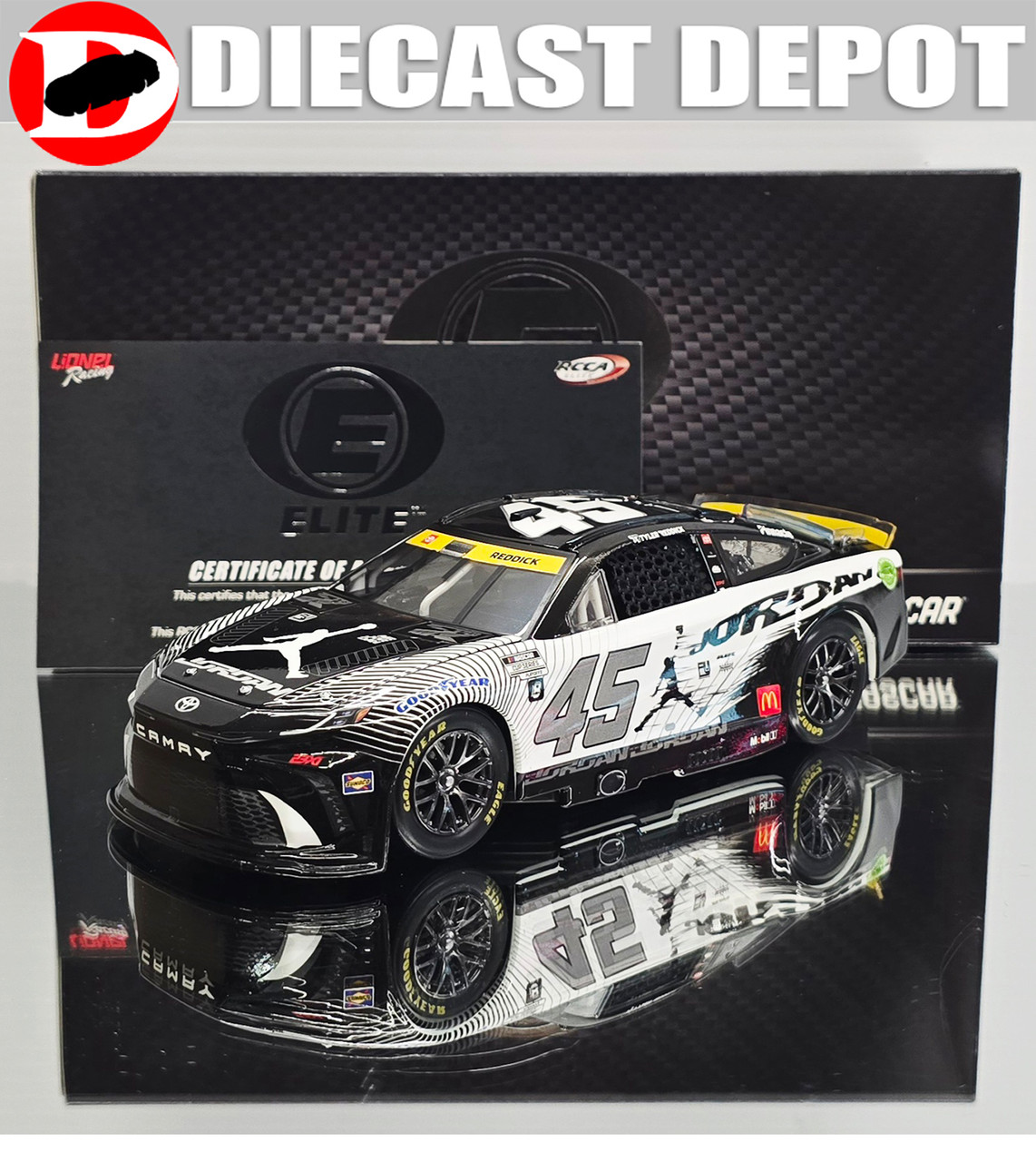 NASCAR 1/24 プラモデル TYLER REDDICK 2024 JORDAN