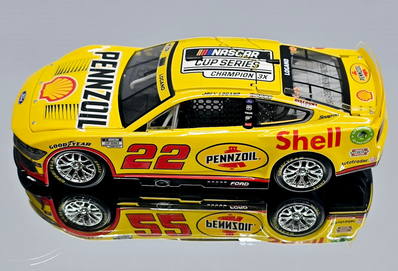 JOEY LOGANO 2024 CUP 3X CHAMPION 1/24 ARC DIECAST