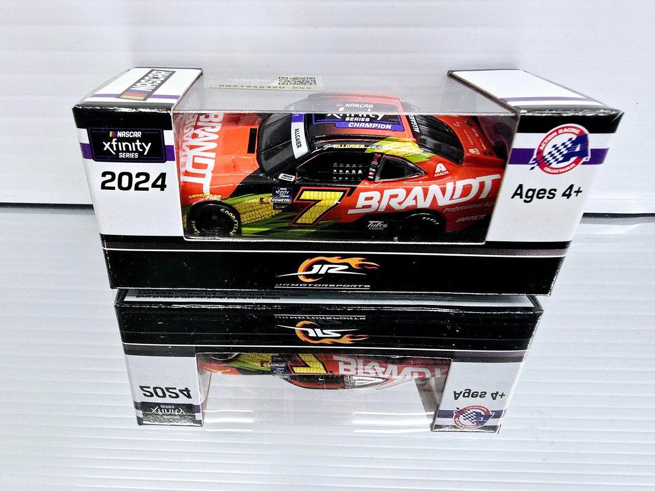 JUSTIN ALLGAIER 2024 CHAMPIONSHIP BRANDT 1/64 ARC DIECAST