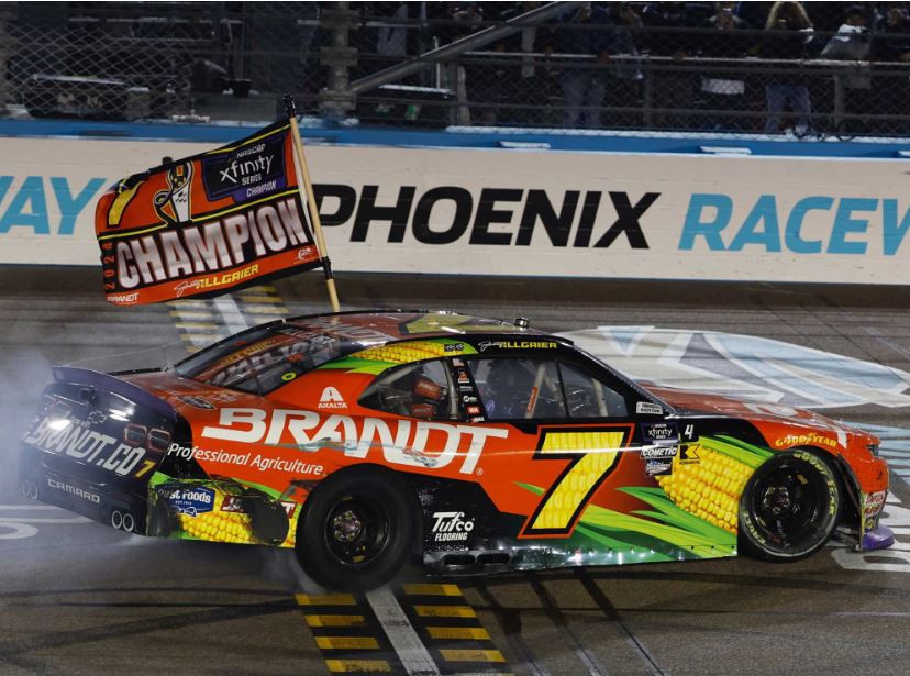 JUSTIN ALLGAIER 2024 PHOENIX BRANDT RACED VERSION COLOR CHROME 1