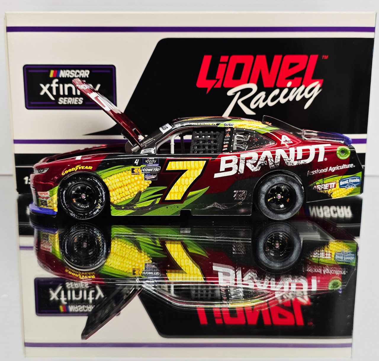 JUSTIN ALLGAIER 2024 PHOENIX BRANDT RACED VERSION COLOR CHROME 1