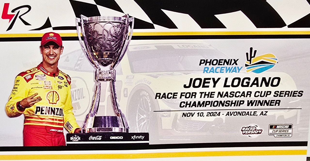 JOEY LOGANO 2024 PHOENIX CUP WIN RACED VERSION COLOR CHROME 1/24