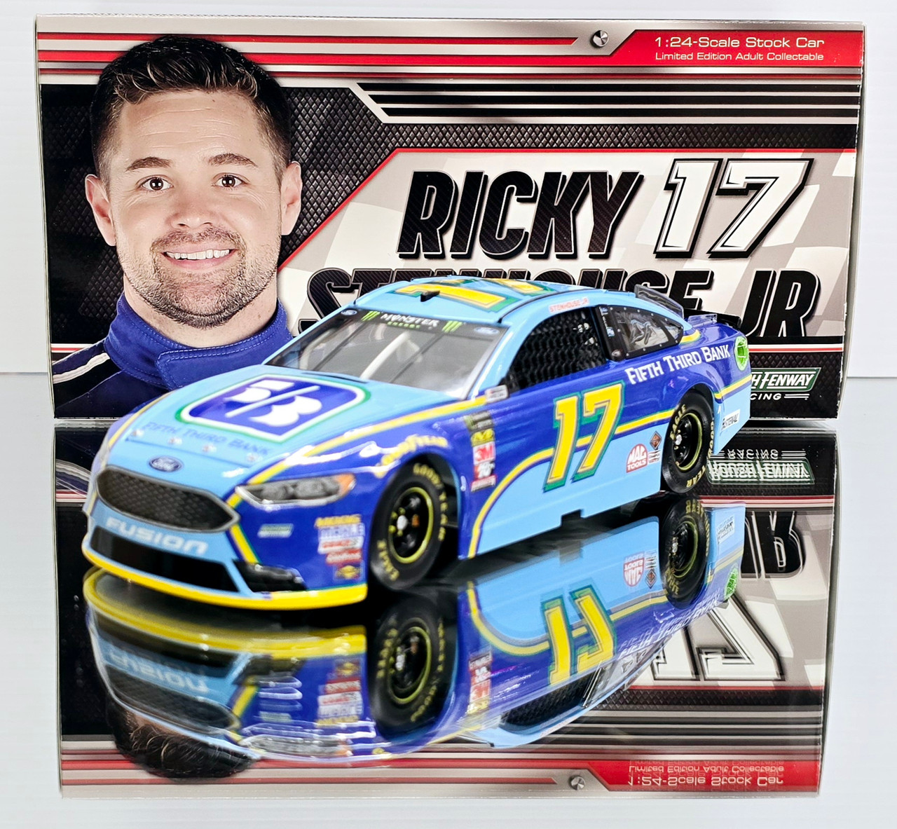 AUTOGRAPHED RICKY STENHOUSE JR 2017 5TH THIRD BANK 1/24 ACTION GS