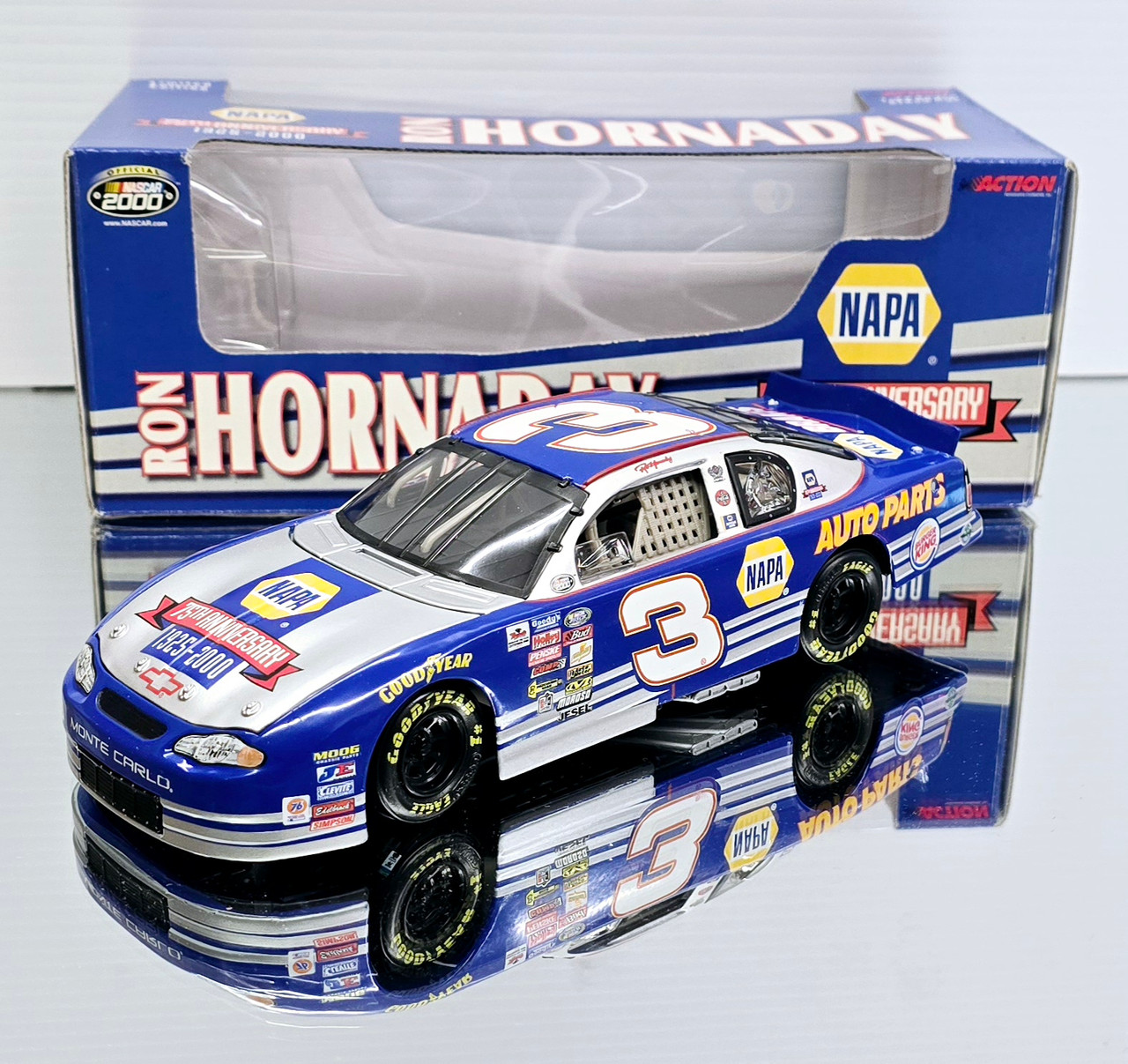 RON HORNADAY 2000 NAPA 75TH ANNIVERSARY 1/24 ACTION DIECAST