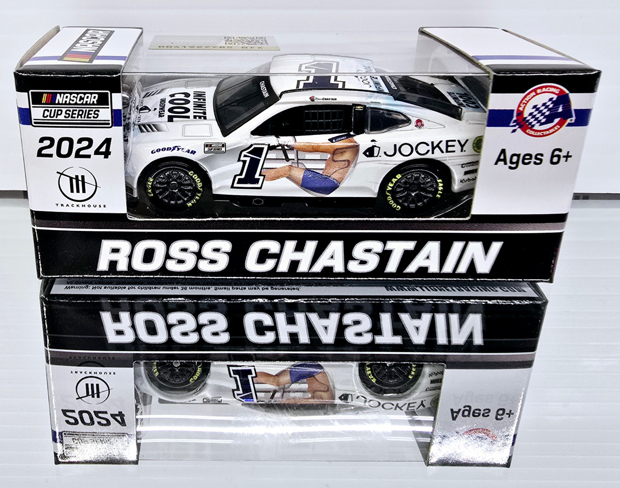 ROSS CHASTAIN 2024 JOCKEY INFINITE COOL 1/64 ARC DIECAST