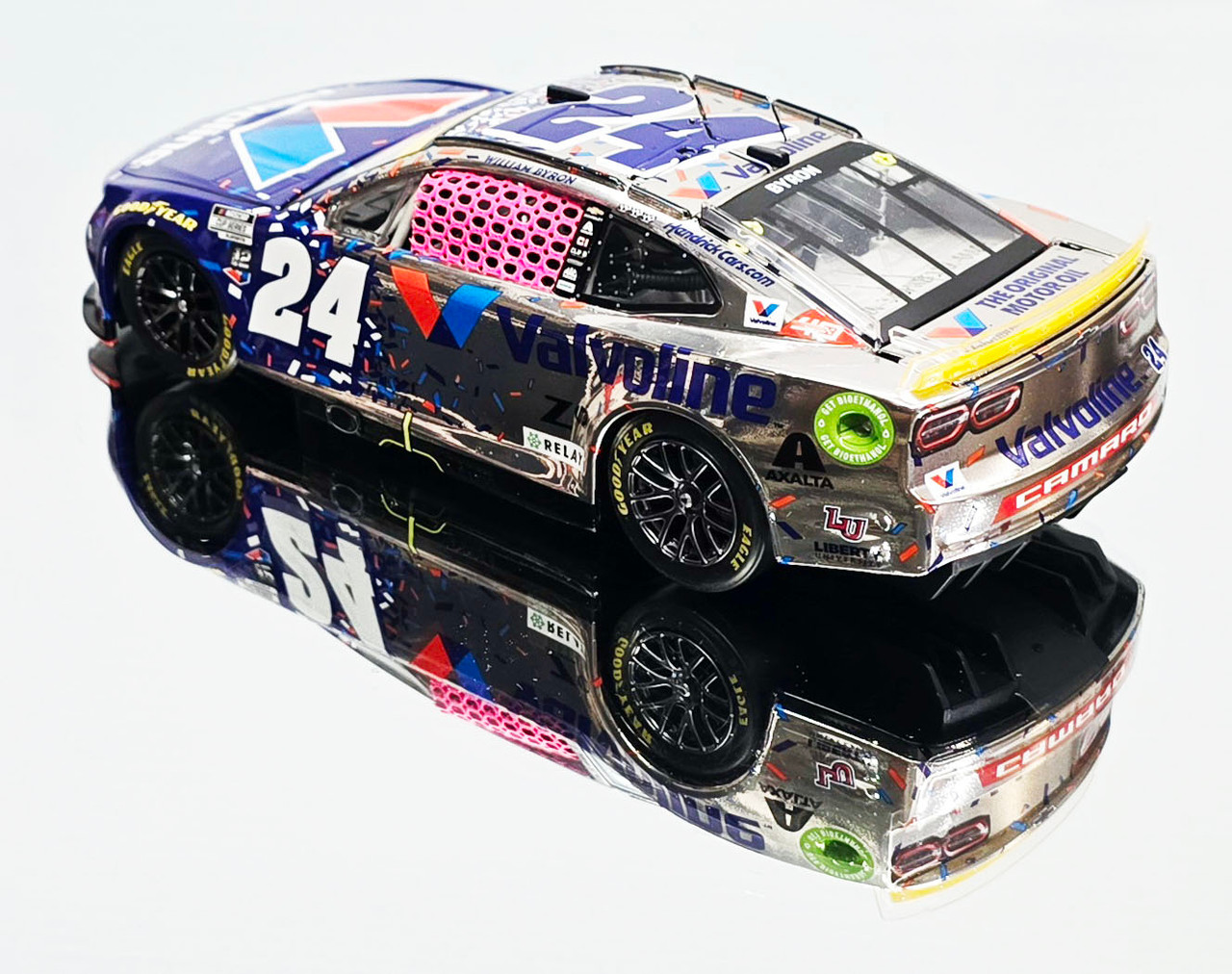 WILLIAM BYRON 2024 VALVOLINE ROVAL COLOR CHROME 1/24 ARC DIECAST