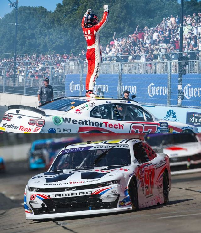 SHANE VAN GISBERGEN 2024 CHICAGO STREET RACE WIN RACED VERSION
