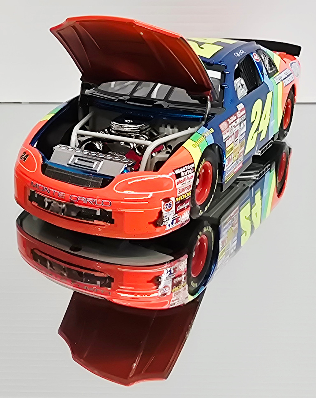 アクション レーシング コレクタブルズの限定版1/24スケールNASCAR JEFF GORDON 1996 DOVER WIN RACED VERSION DUPONT 1/24 ACTION DIECAST