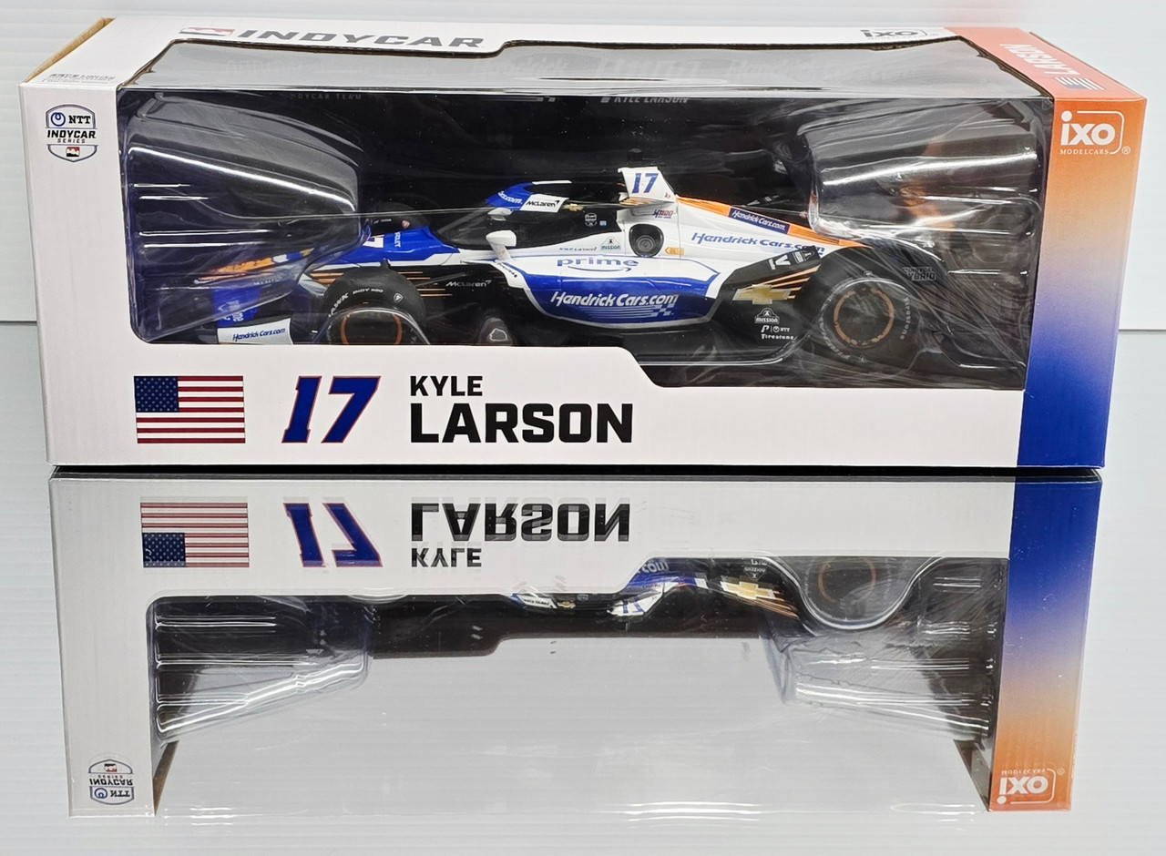KYLE LARSON 2025 HENDRICKCARS INDY 500 INDY CAR 1/18 IXO DIECAST