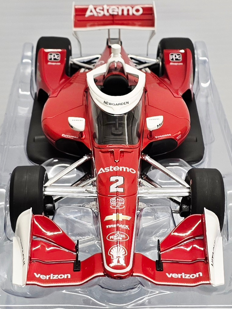 JOSEF NEWGARDEN 2025 ASTEMO ROAD COURSE INDY CAR 1/18 IXO DIECAST