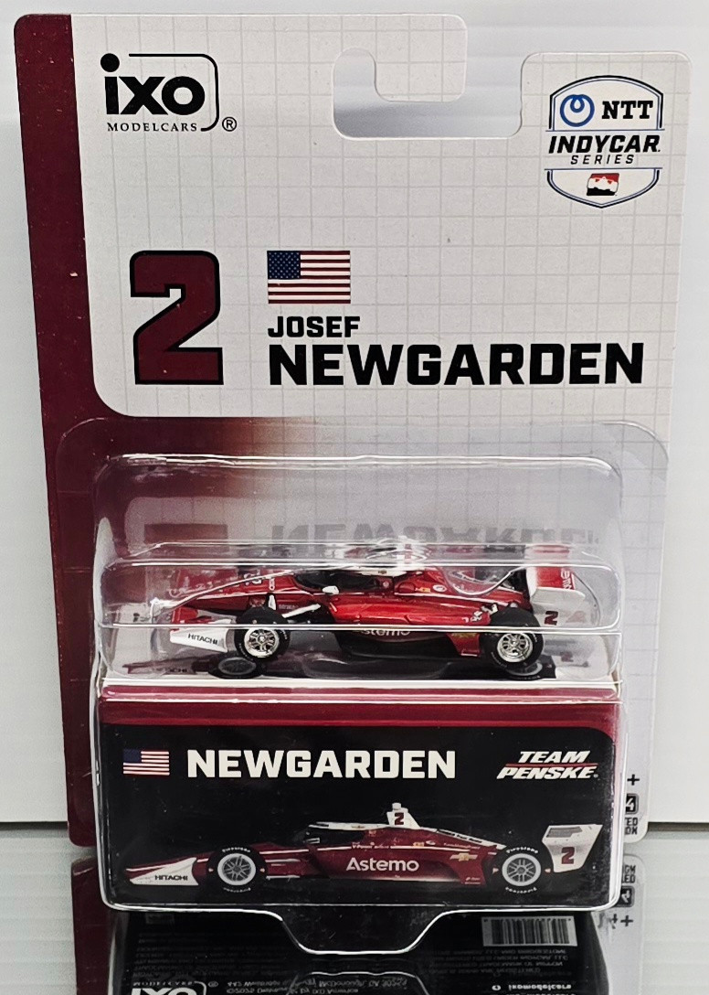 JOSEF NEWGARDEN 2025 ASTEMO ROAD COURSE INDY CAR 1/64 IXO DIECAST