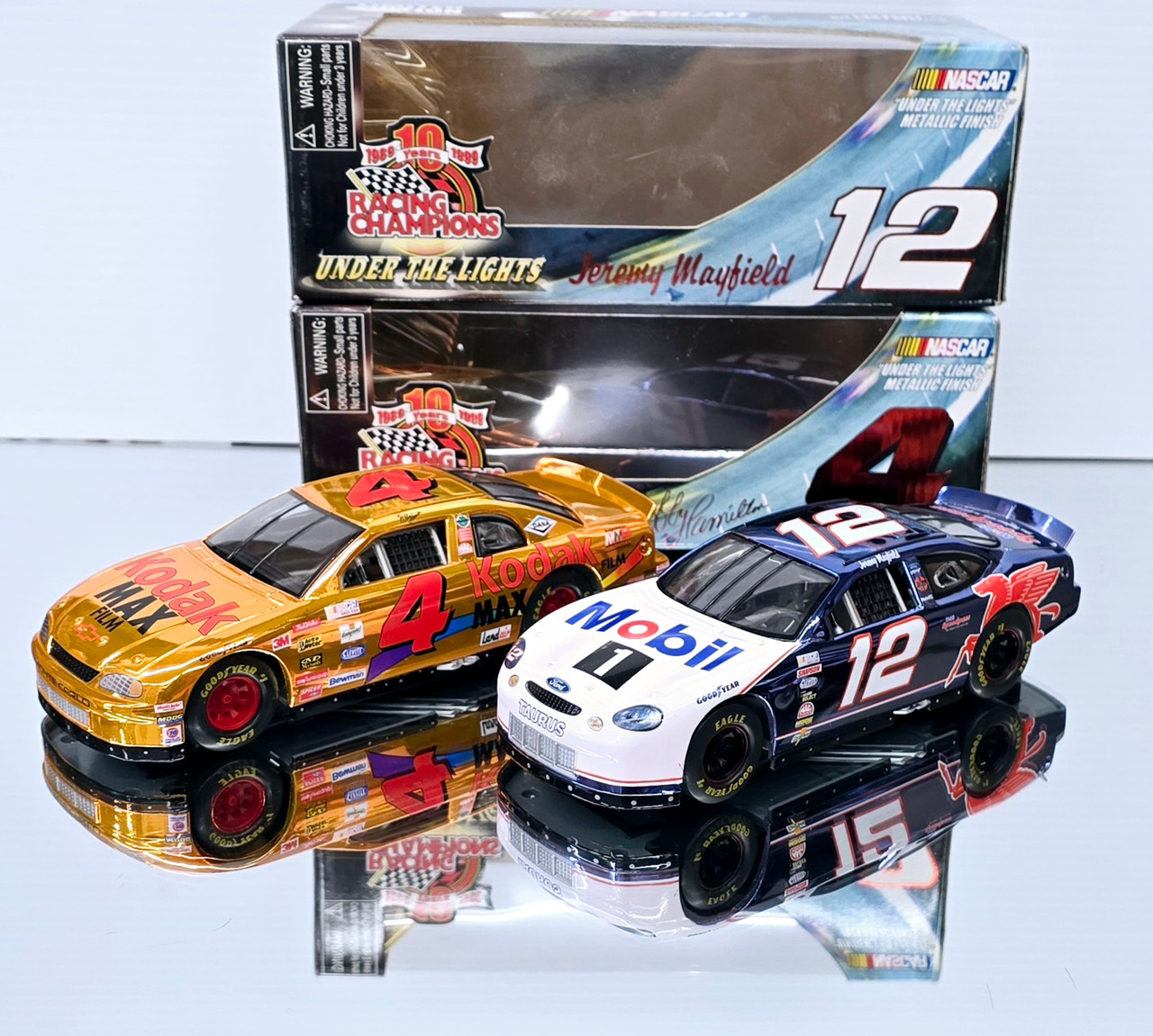 JEFF BURTON 1999 UNDER THE LIGHTS EXIDE 1/24 RC DIECAST