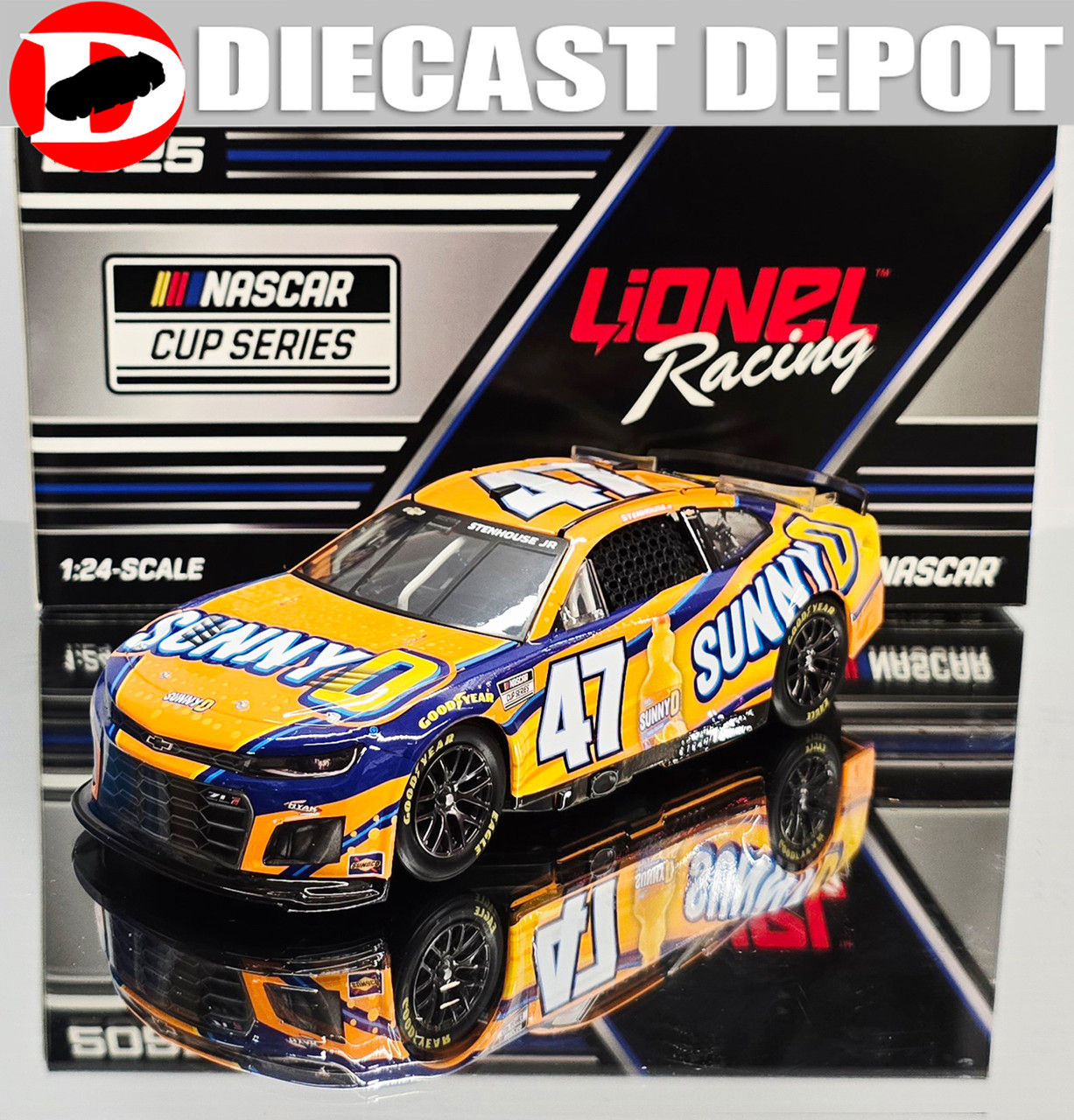 ナスカー 1/64 リッキー ステンハウス マーティンズ ポテトロール 2025 ricky-stenhouse-jr-47-nascar-