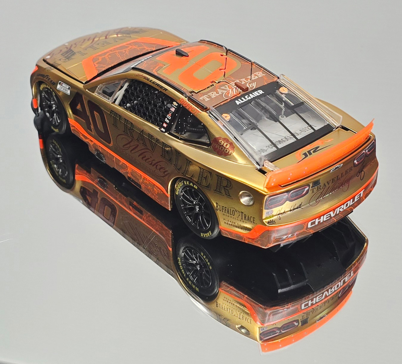 JUSTIN ALLGAIER 2025 TRAVELLER WHISKEY COLOR CHROME W/ STAMPED