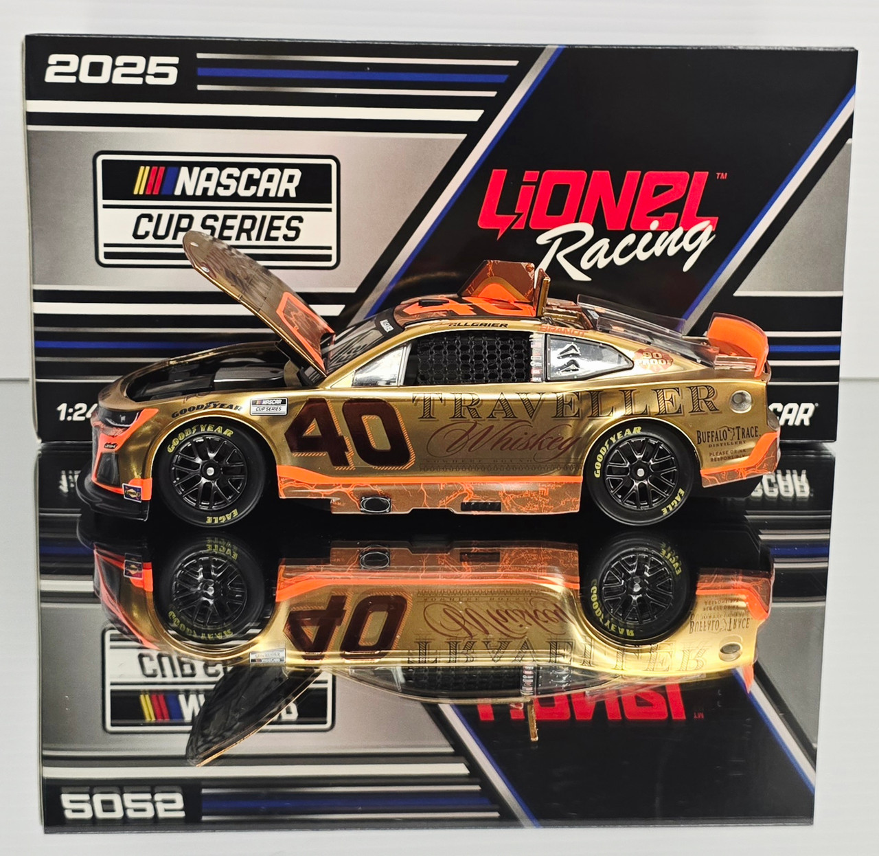 JUSTIN ALLGAIER 2025 TRAVELLER WHISKEY COLOR CHROME W/ STAMPED