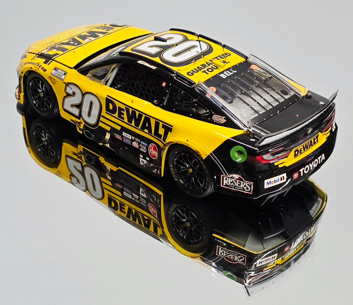 CHRISTOPHER BELL 2025 ATLANTA RACED VERSION DEWALT 1/24 ELITE DIECAST