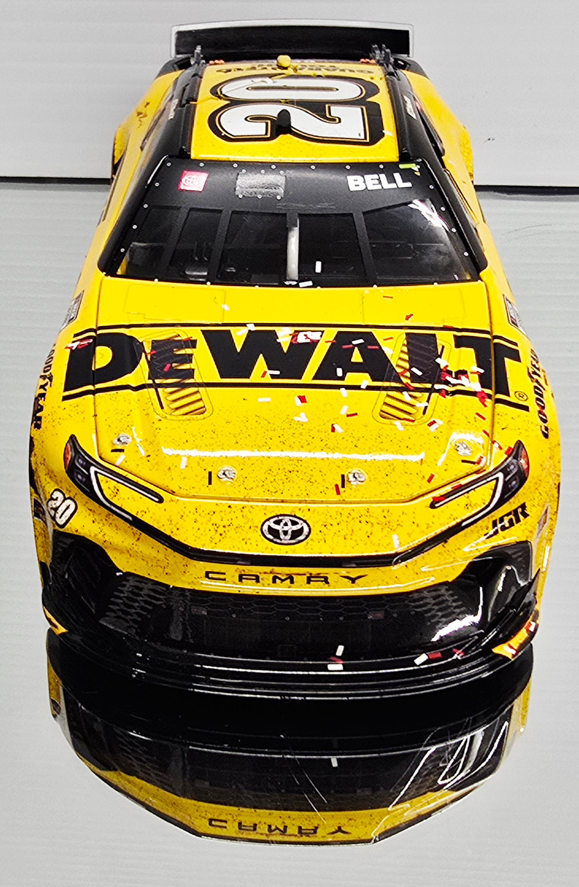CHRISTOPHER BELL 2025 ATLANTA RACED VERSION DEWALT 1/24 ELITE DIECAST