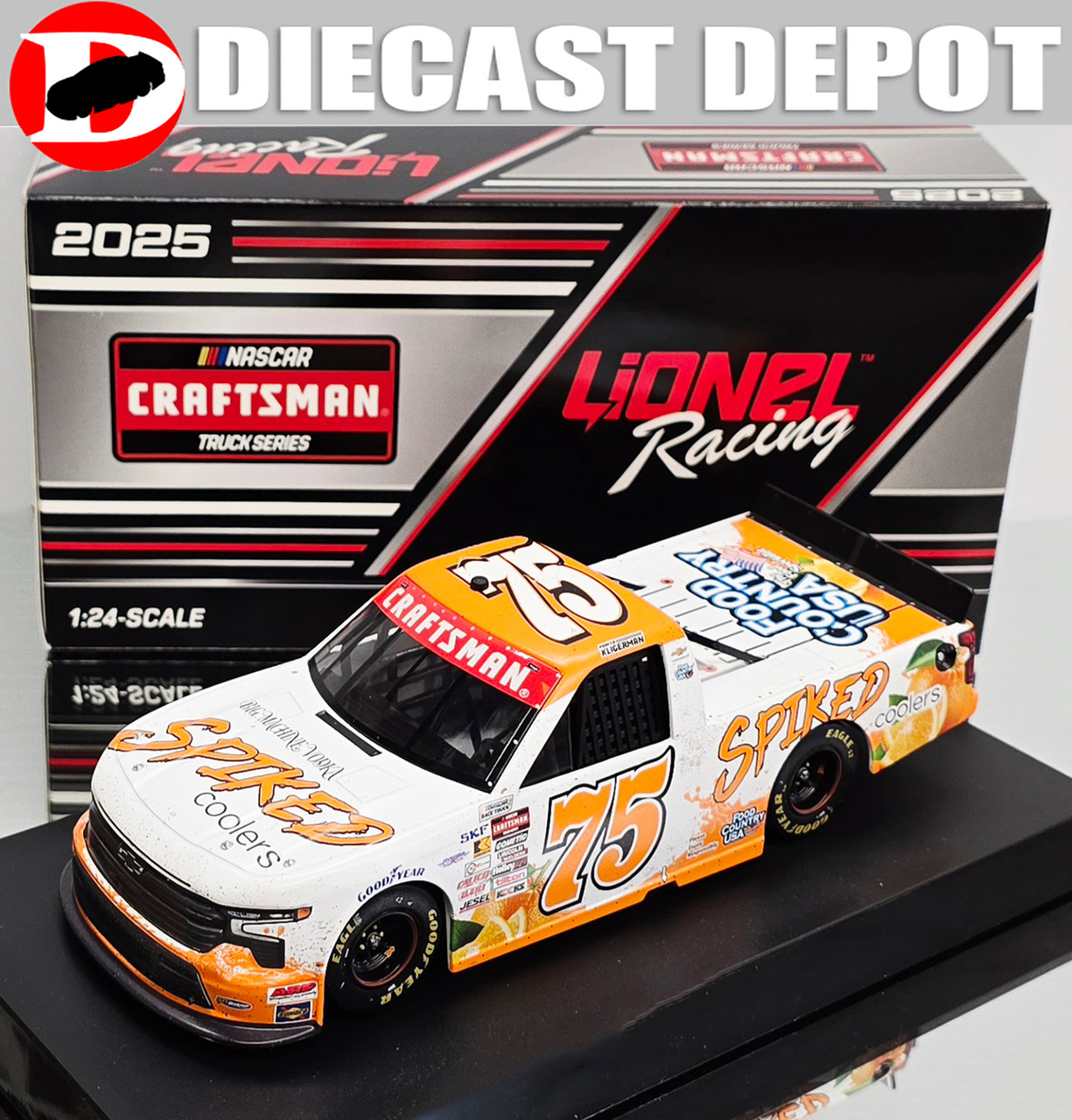 PARKER KLIGERMAN 2025 DAYTONA WIN RACED VERSION SPIKED COOLERS