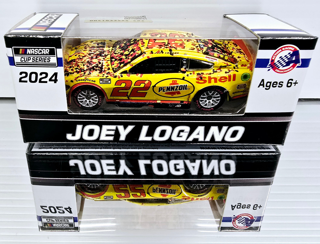 ジョージ JOEY LOGANO 2024 ALLSTAR RACE NORTH WILKESBORO WIN SHELL RACED