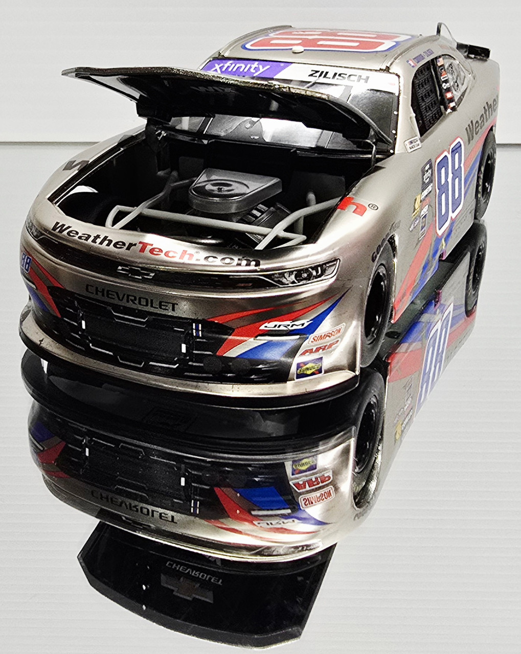 CONNOR ZILISCH 2025 COTA WIN WEATHERTECH COLOR CHROME 1/24 ARC DIECAST