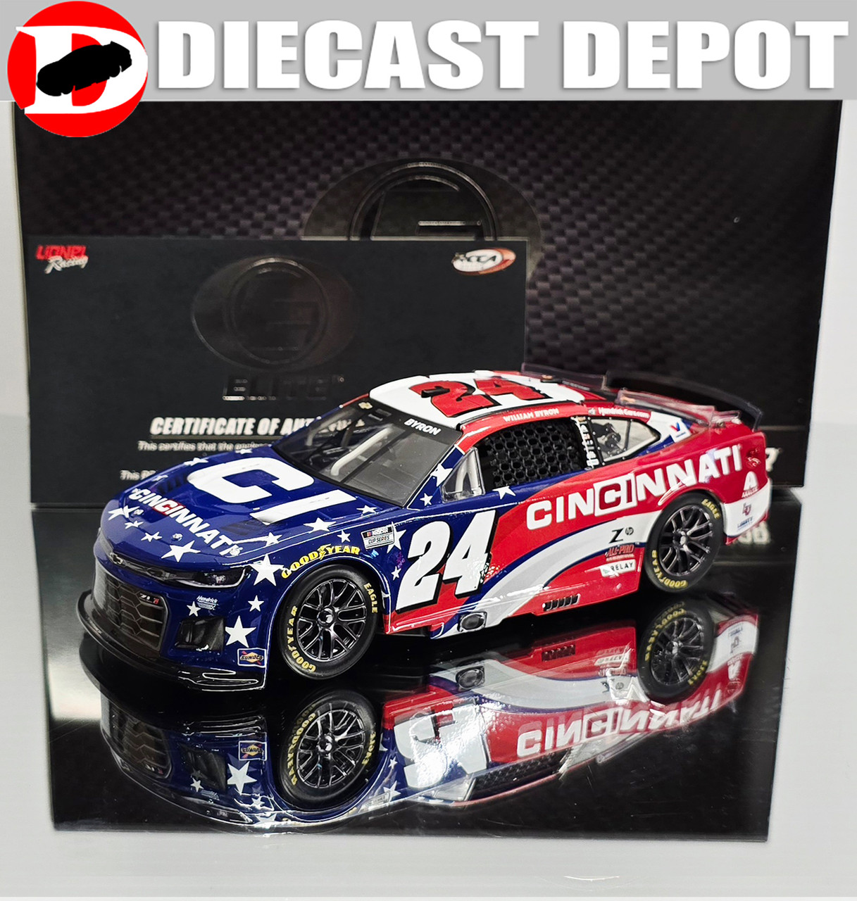 激レア★ニューヨーク エンパイアステートビル ダンバリーミント★ WILLIAM BYRON 2025 Z CINCINNATI 1/24 ELITE DIECAST
