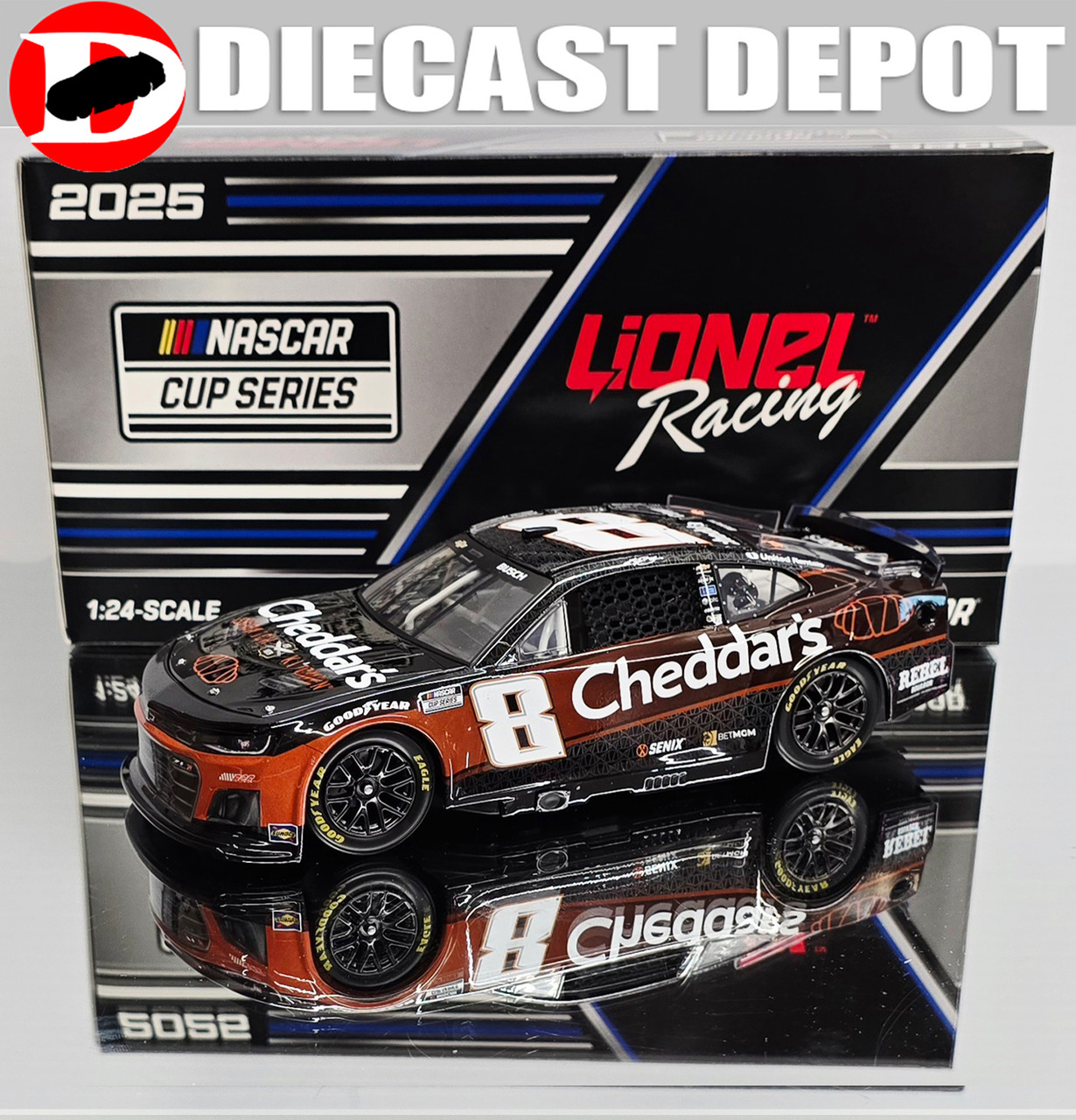 KYLE BUSCH 2025 CHEDDAR'S 1/24 ARC DIECAST
