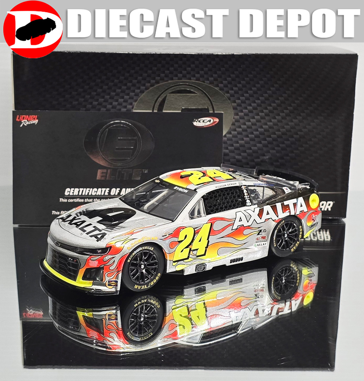 WILLIAM BYRON 2025 RETRO AXALTA (JEFF GORDON THROWBACK) 1/24 ELITE