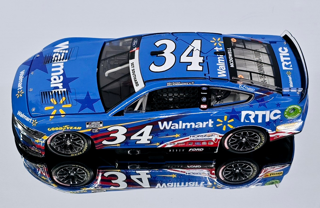 MICHAEL MCDOWELL 2024 WALMART TIC COOLERS SALUTES 1/24 ARC DIECAST