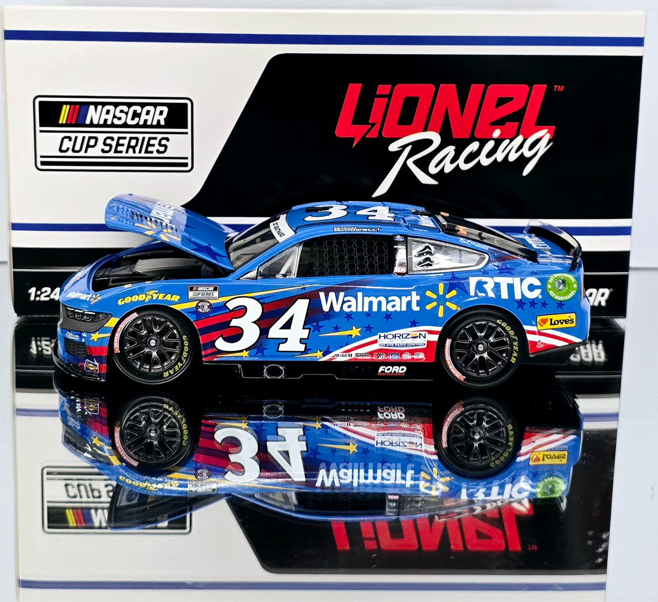 MICHAEL MCDOWELL 2024 WALMART TIC COOLERS SALUTES 1/24 ARC DIECAST