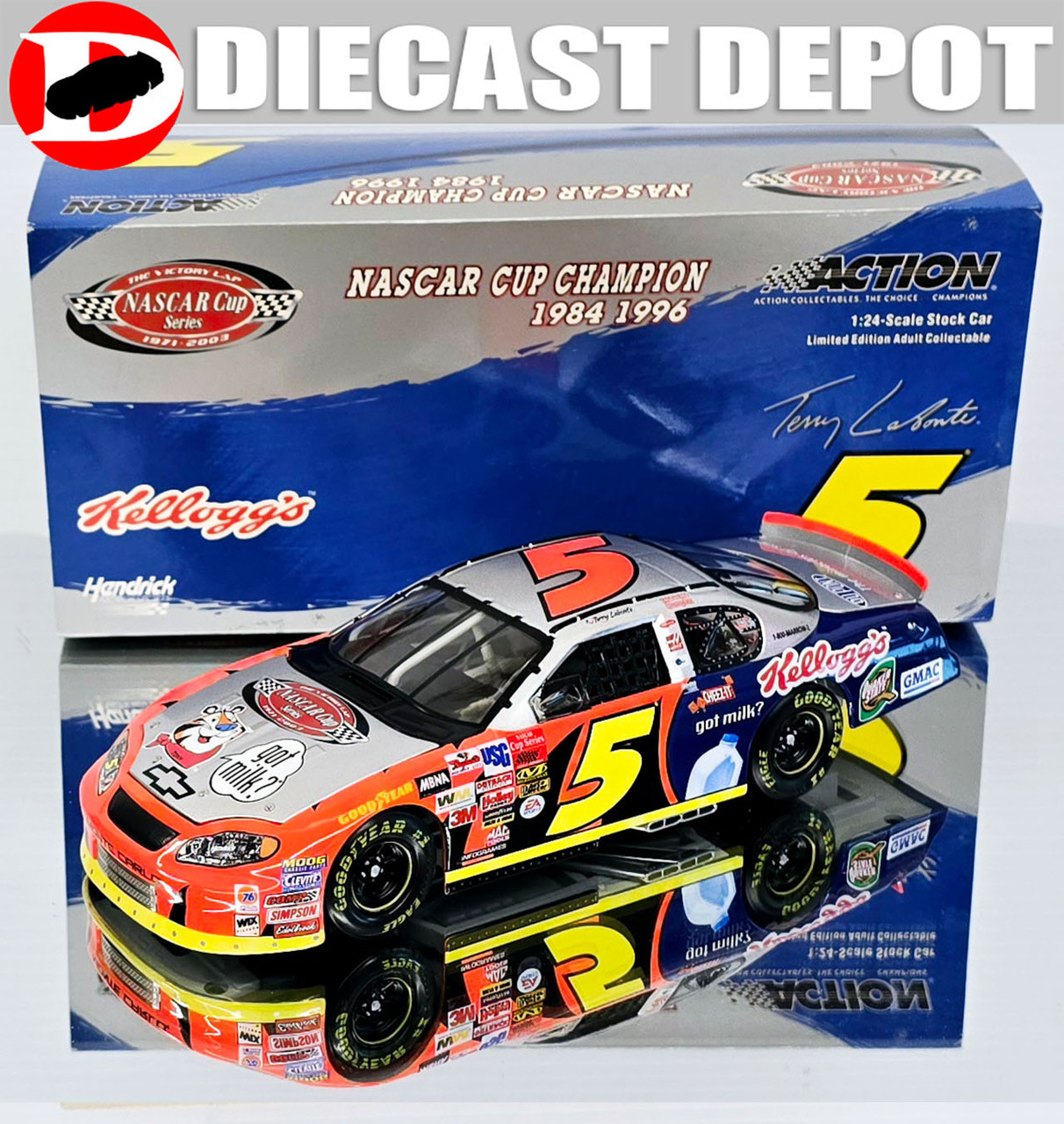 TERRY LABONTE 2003 WINSTON CUP VICTORY LAP KELLOGG'S 1/24