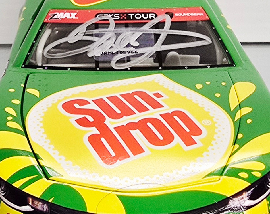 AUTOGRAPHED DALE EARNHARDT JR 2025 SUN DROP LATE MODEL 1/24 ACTION